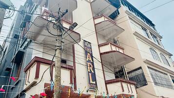 Façade de l’hébergement