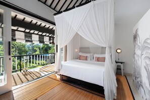 3 bedrooms, free WiFi, bed sheets - Bali - Laidback Haven in Ubud with River & Jungle View (Kecamatan Ubud)