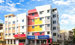 Fassade der Unterkunft