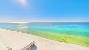 Aan het strand
