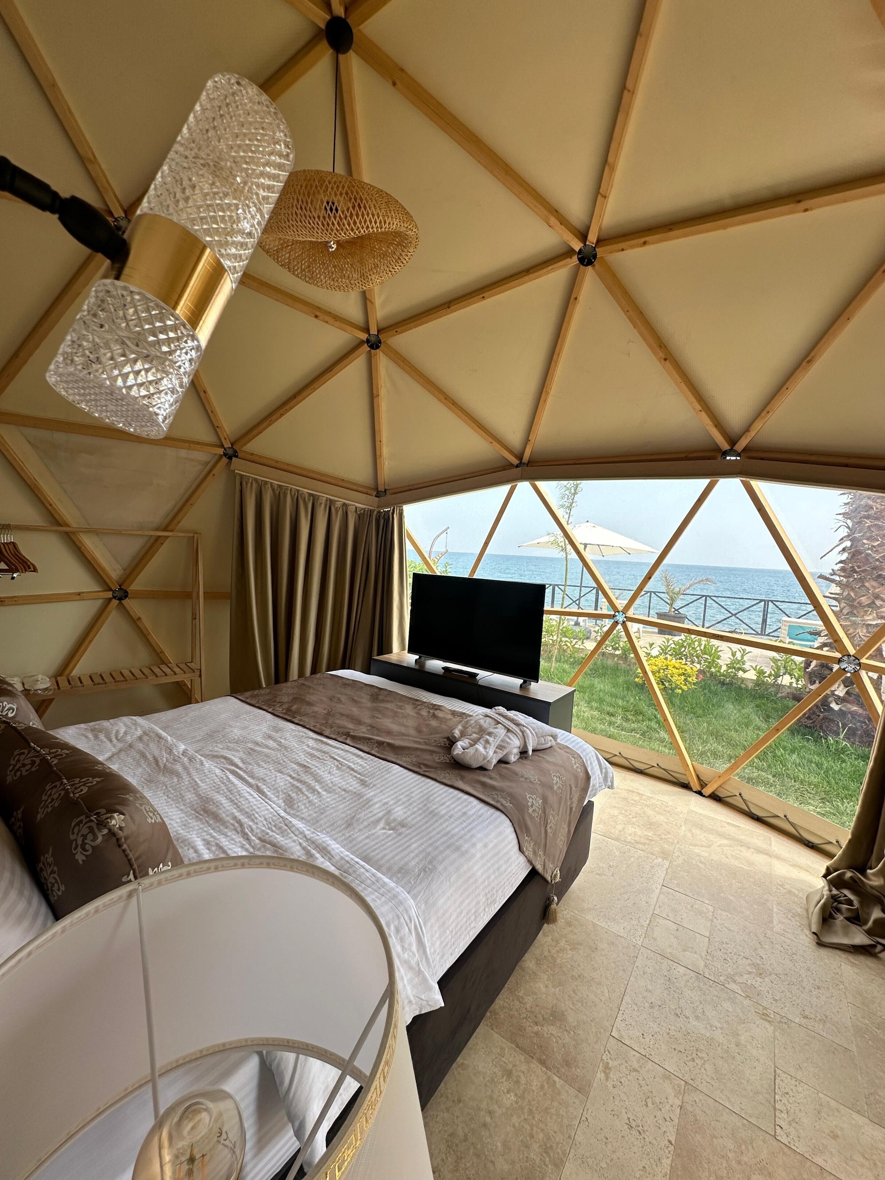 Bungalow – deluxe, sjøutsikt | Utsikt fra rommet