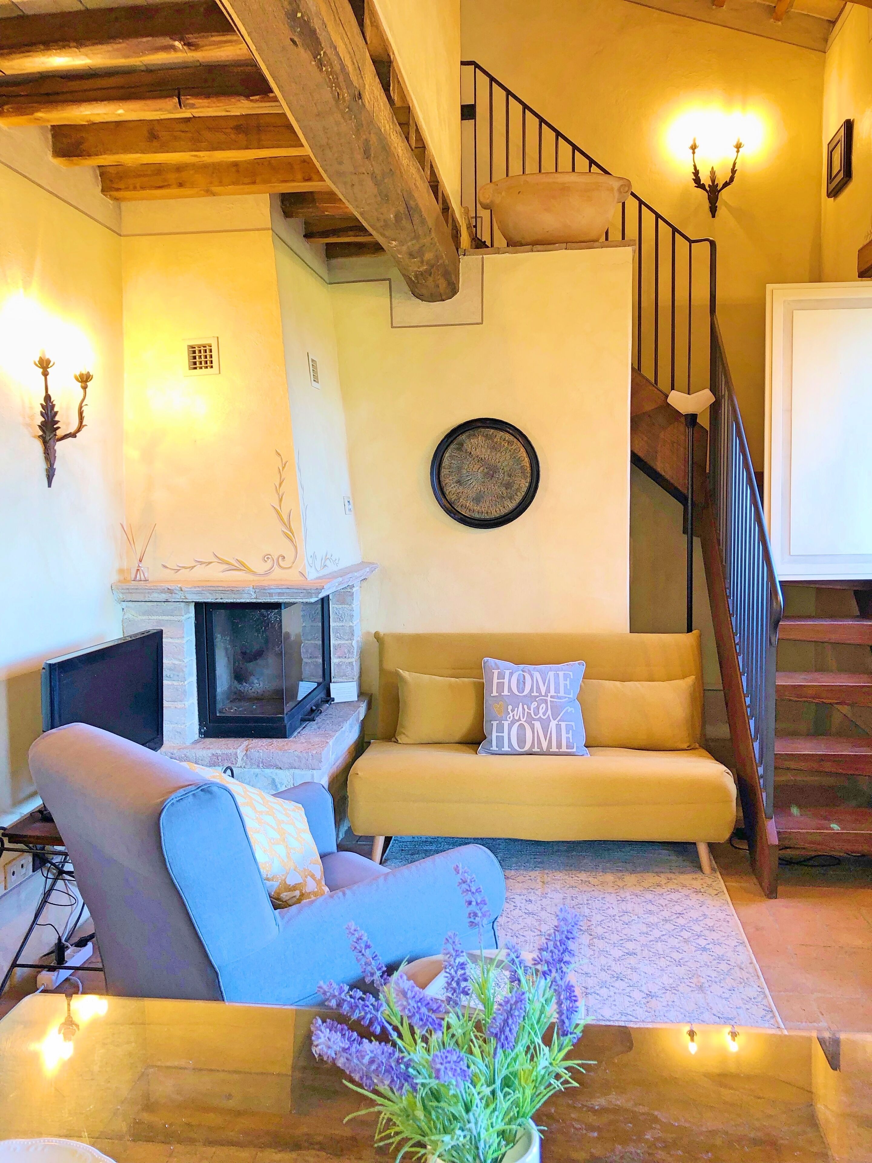 Mezzanine Apartment In Italian Farmhouse With Large Pool - Montefalco