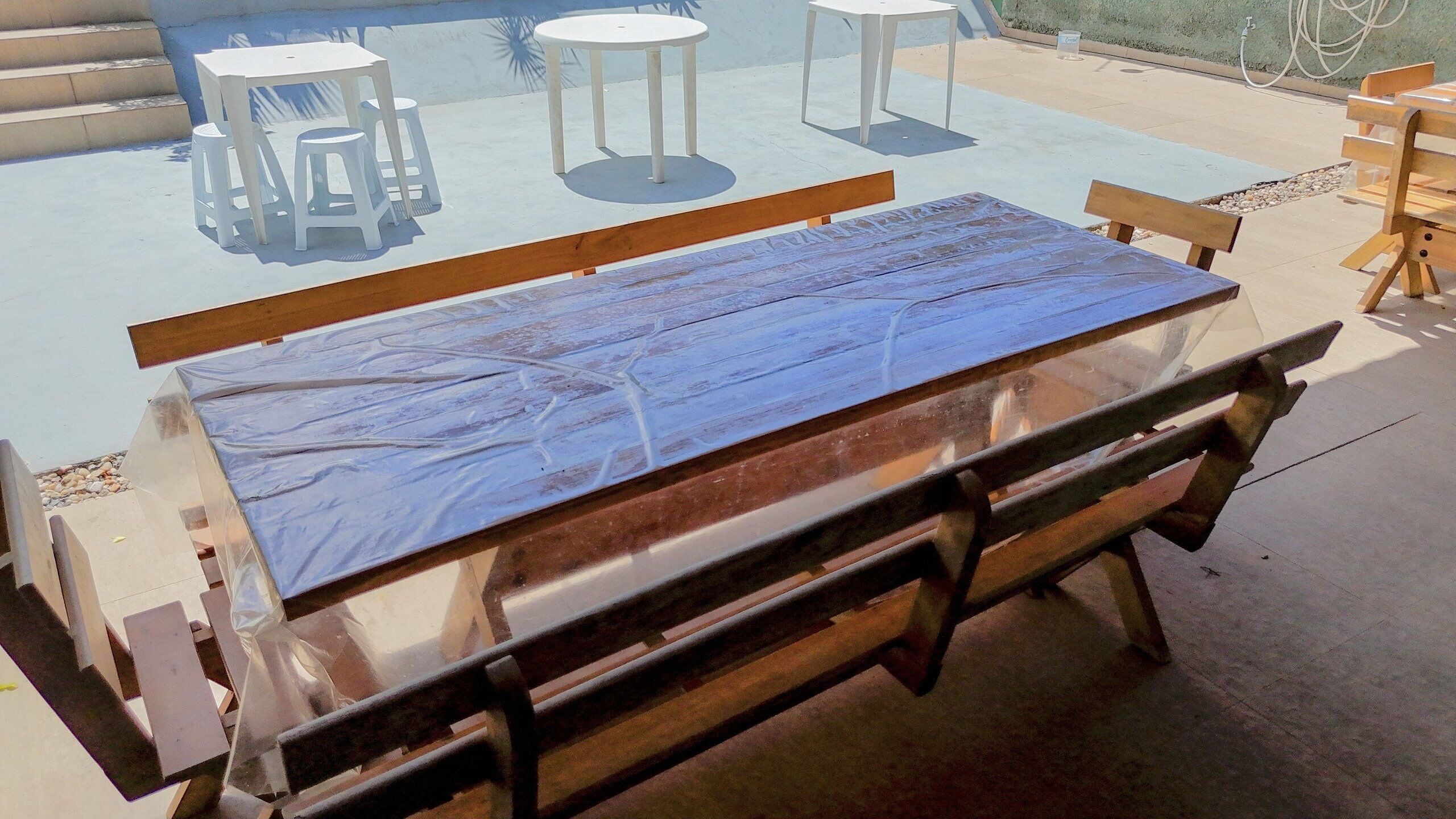 Chalé | Opções para refeição ao ar livre