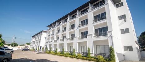 Fachada del alojamiento