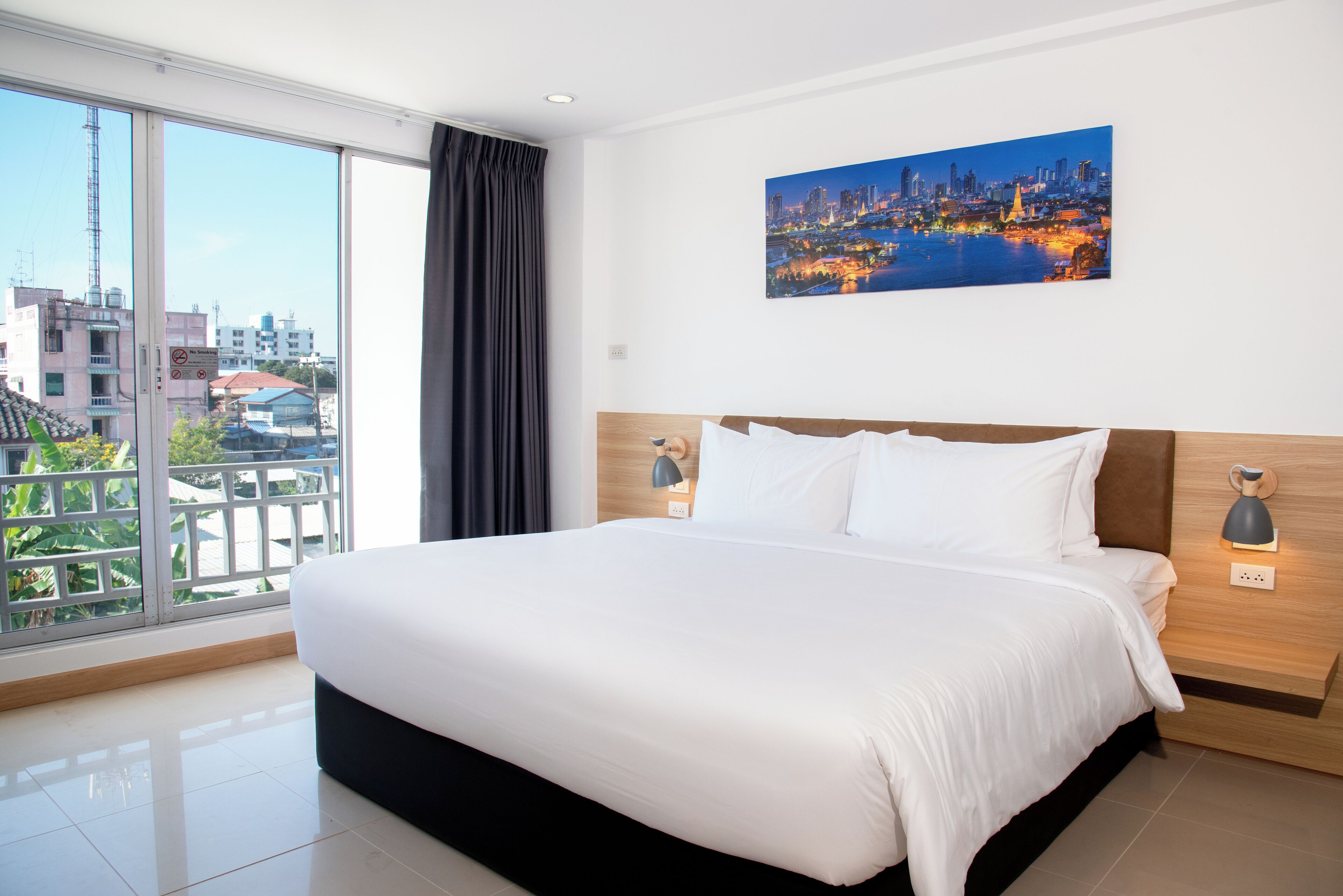 高级双人房, 城市景观 | 免费 WiFi