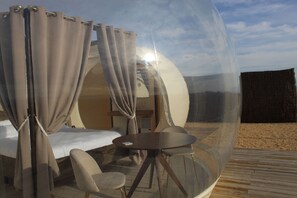 WiFi, bed sheets - Unique bubble accommodation in La Rioja, on vineyards and surrounded by the Rioja landscape. (Cuzcurrita de Río Tirón)