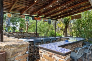 Outdoor dining - Exceptional family property (Vila Nova de Cacela)