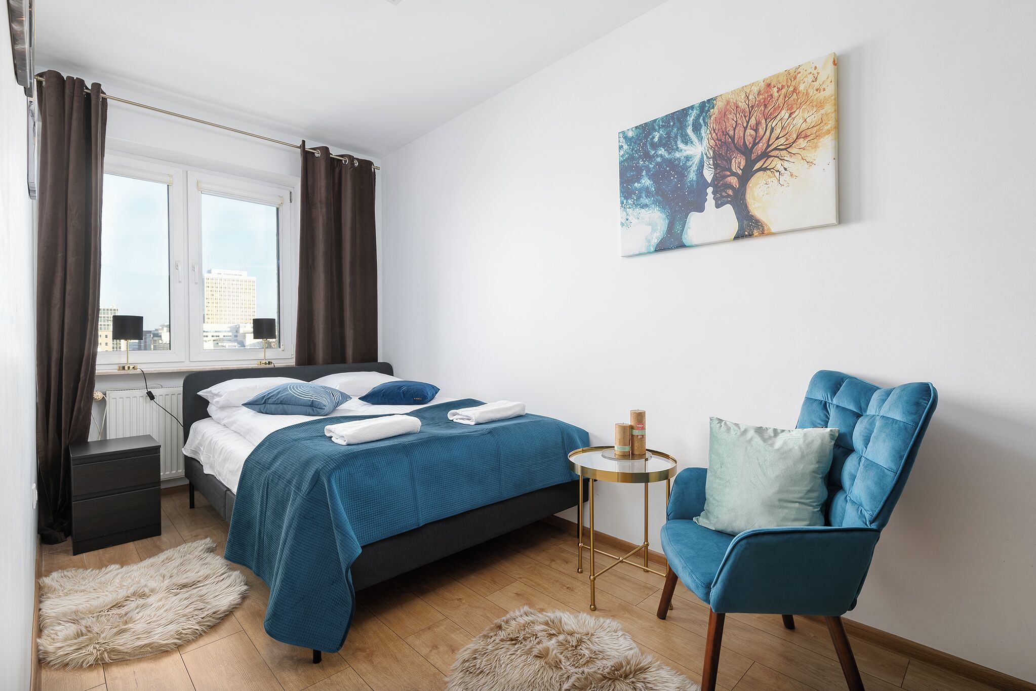 Leilighet, kjøkken | Strykejern/-brett og wi-fi (inkludert)