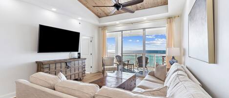 Televisión, oficina