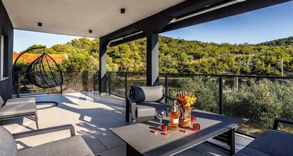 Villa familiale sereine sur la cĂŽte de Rogoznica