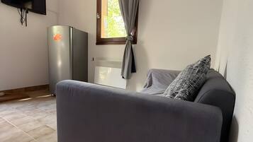 TV, mesa de pingue-pongue