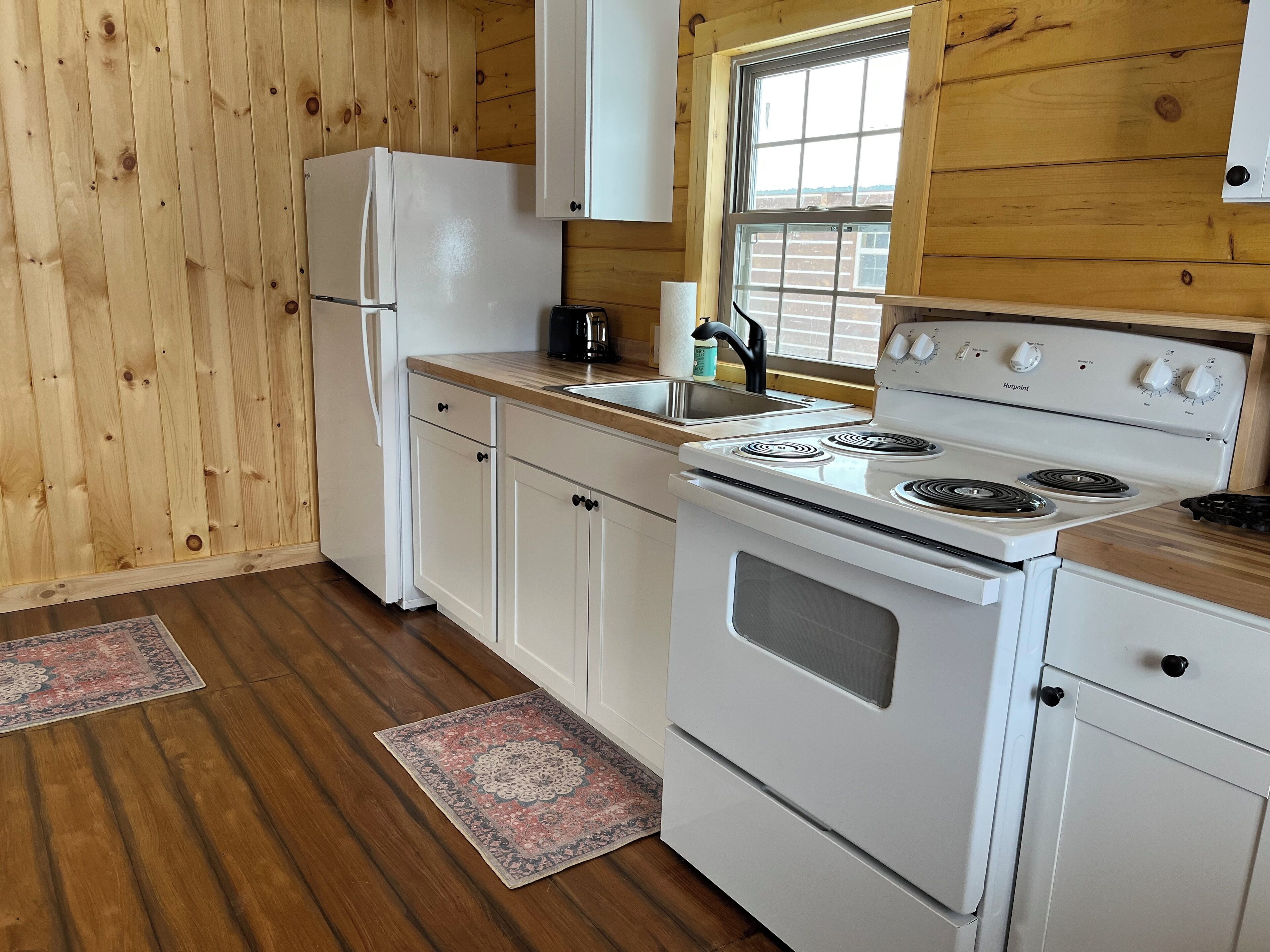 Microwave, oven, stovetop