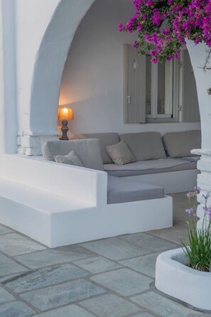 Property grounds - Villa O’Malley - Into the Cycladic wild (Kamari)