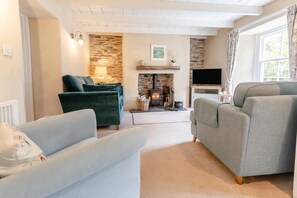 TV, fireplace - 2 Bed in St. Austell (oc-s31767) (Charlestown)