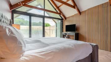 Een strijkplank/strijkijzer, gratis wifi, beddengoed