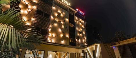 Façade de l’hébergement