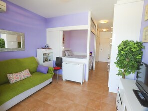 1 habitación y ropa de cama 