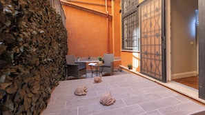 Terrace/patio - Rental in Rome Gregoriana Apartment (Rome)