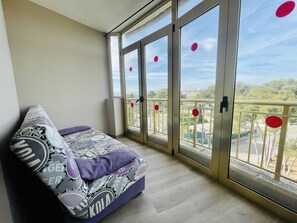 Interior - Comfortable studio with AC, pool and kids' playground - Salou center (Salou)