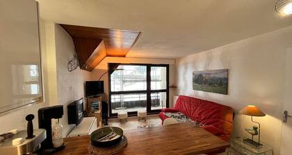 Renovated apartment in Méaudre, 4 pers, terrace, near center