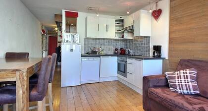 Spacieux studio cabine pour 4 personnes Ă Plagne Centre