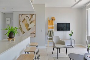Interior - Modern 1-Bed V&A Waterfront | Canal & Harbor Views (Cape Town)
