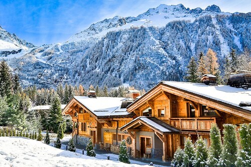 Chalet Granit – Mont Blanc View, Jacuzzi, Close to the Grands Montets