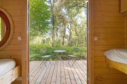 Tiny Home « Logement Insolite 3 Personnes » avec Piscine partagée