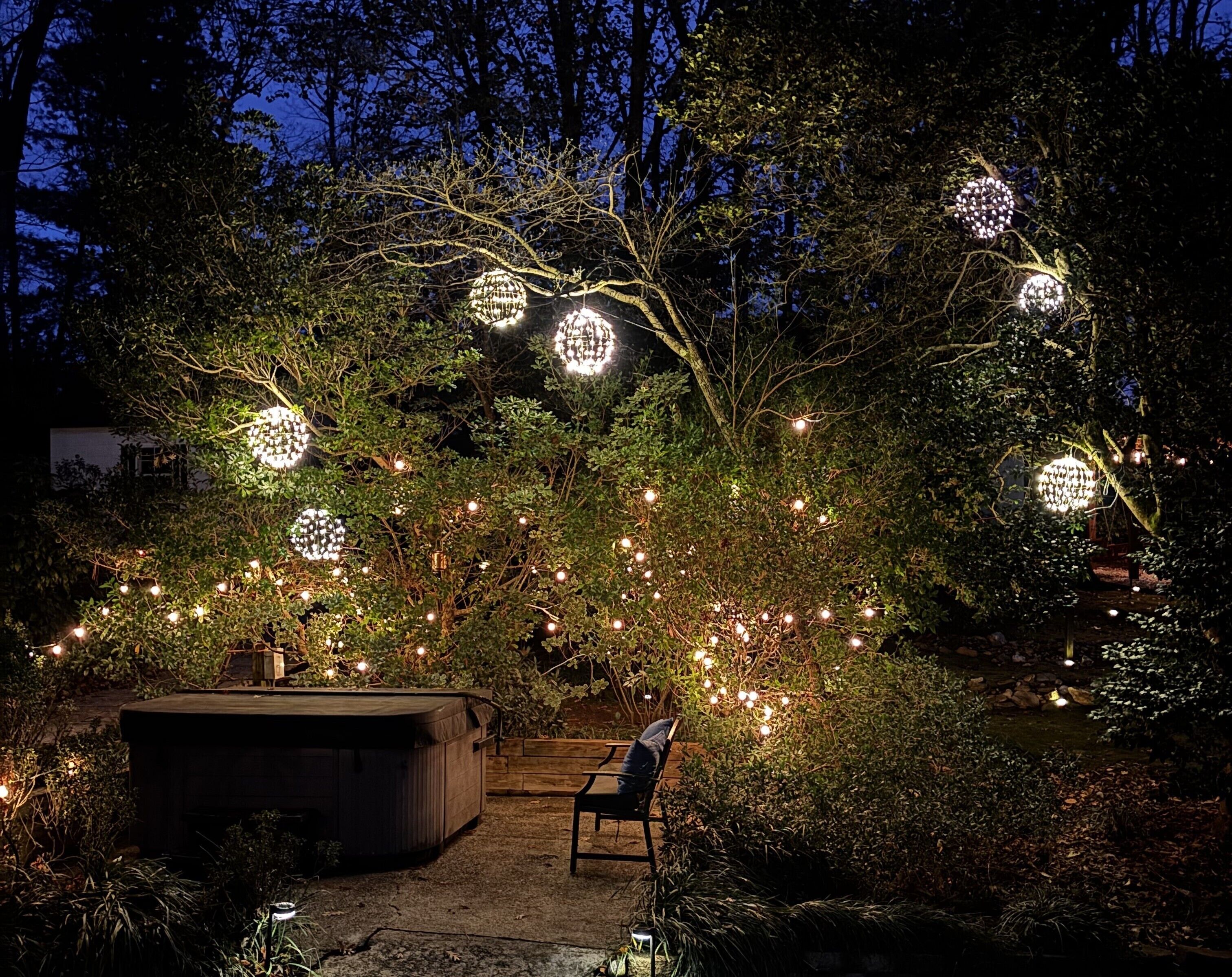 Overnattingsstedets uteområder