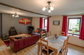 تلفزيون، مدفأة