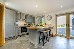 Microwave, oven, dishwasher, highchair