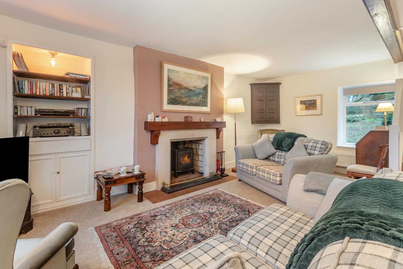 تلفزيون، مدفأة