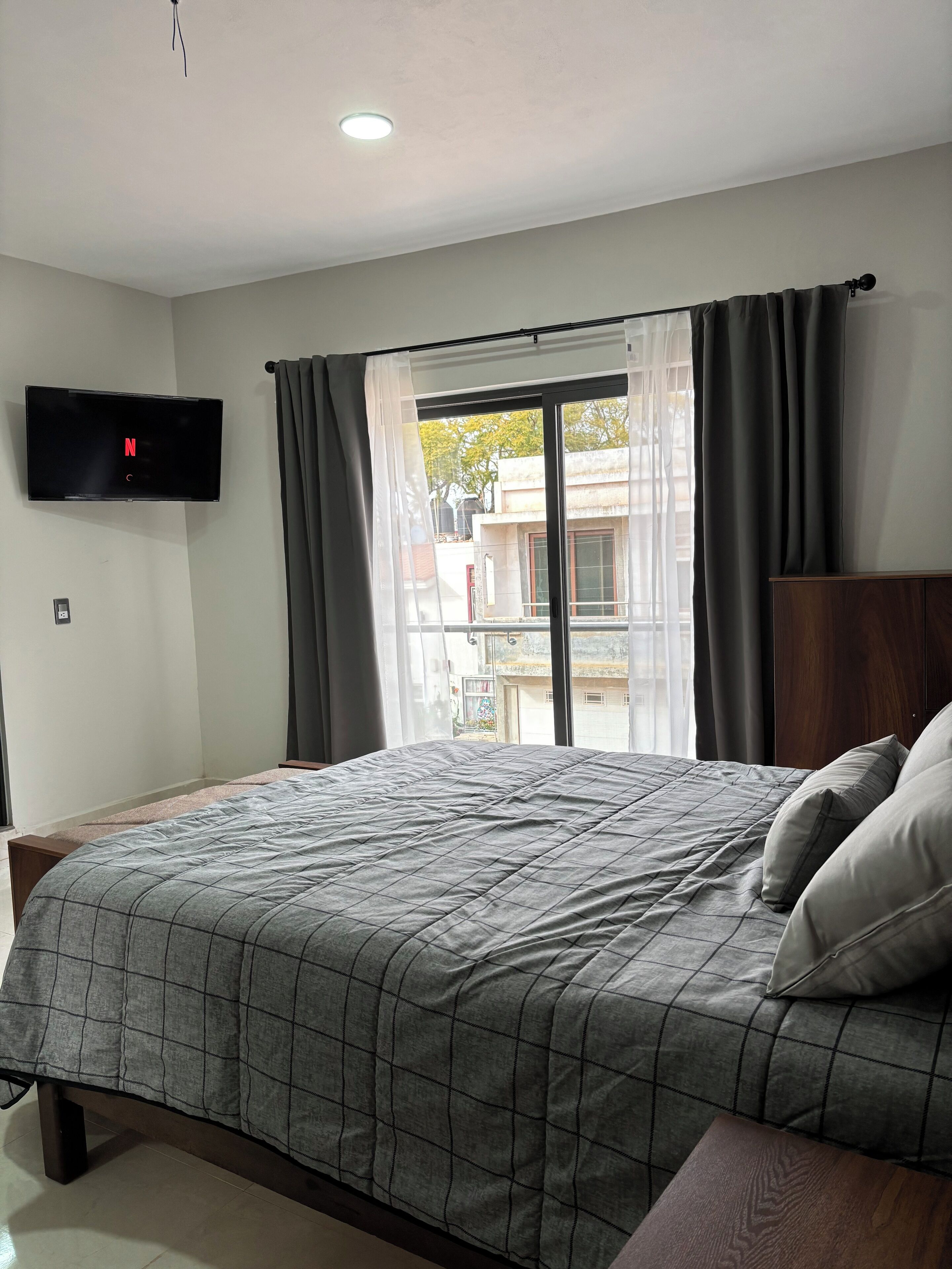 1 sovrum, strykjärn/strykbräda och wi-fi