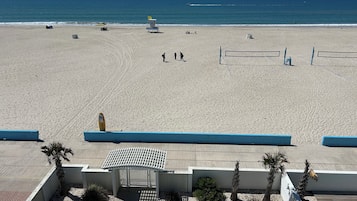On the beach