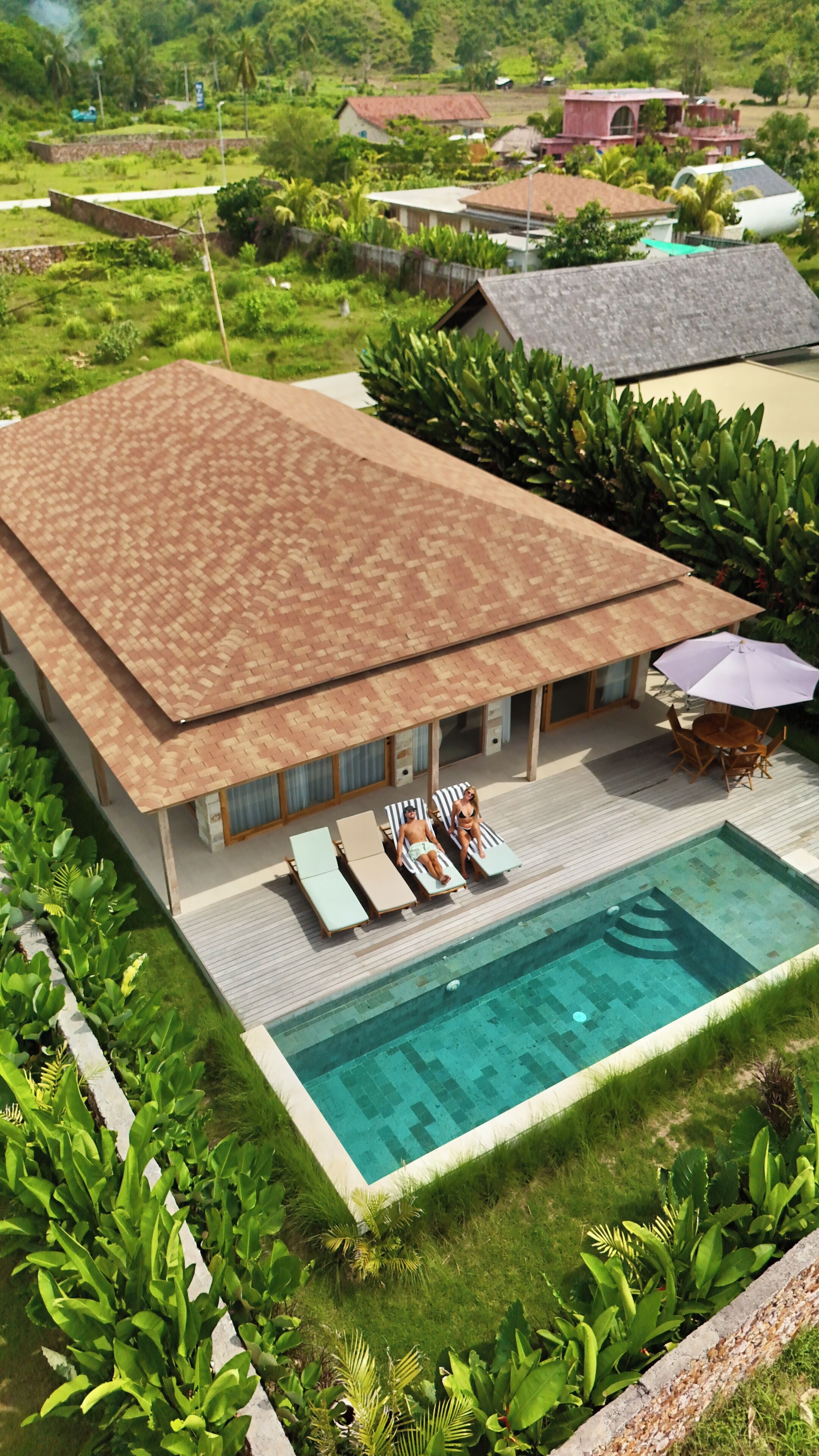 패밀리 빌라, 침실 3개, 주방, 수영장 전망 | 테라스/파티오