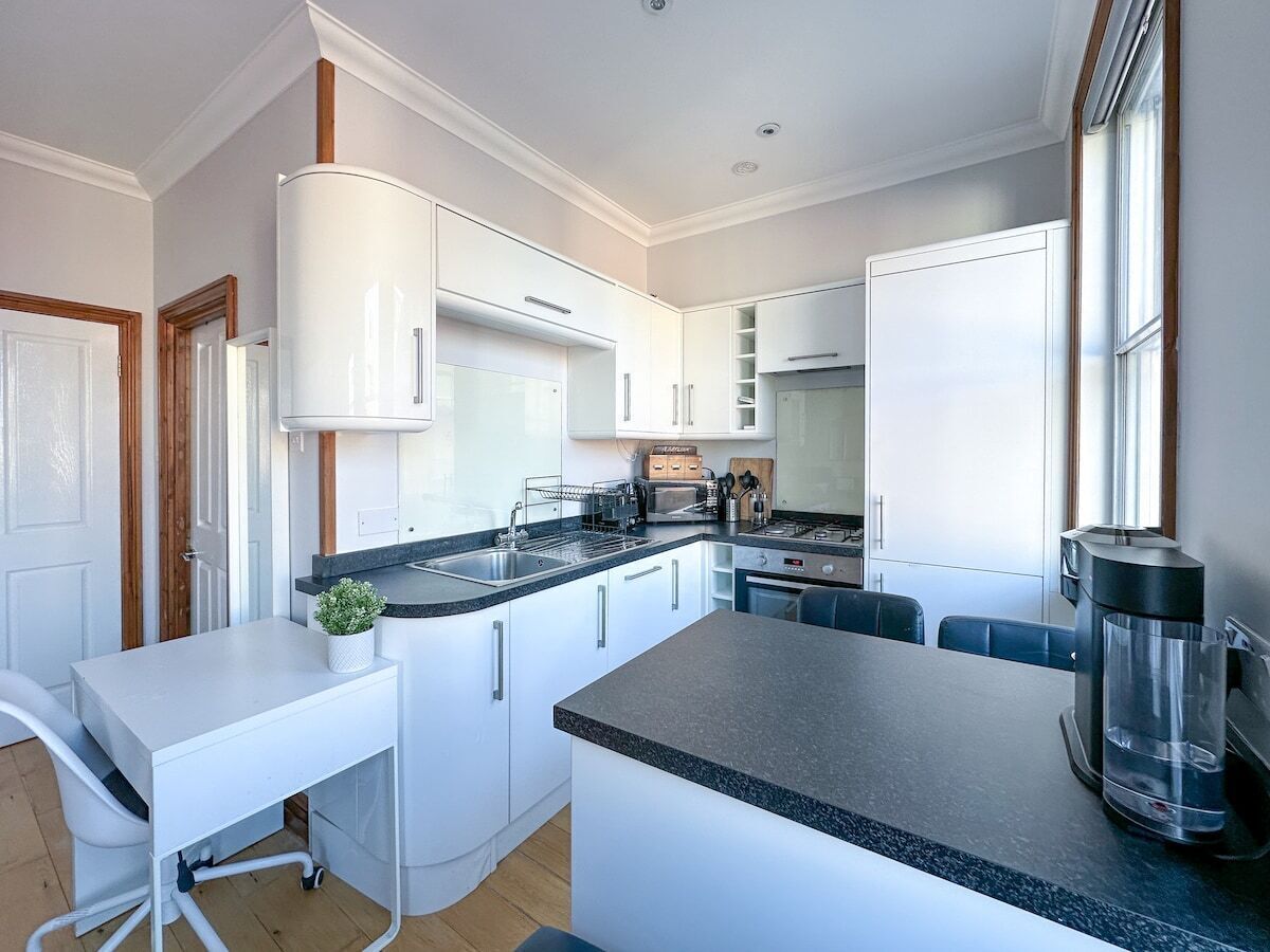 Premium-Apartment, mit Bad, Stadtblick (Family) | Eigene Küche