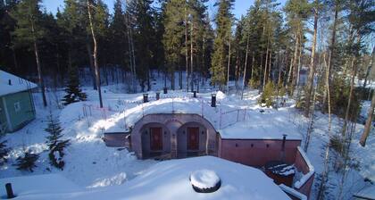 Cabine-Vue sur Jardin-Salle de bain privée-Cottage-Mökki 6
