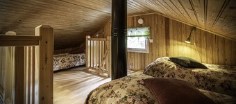 Cabin-Garden view-Private Bathroom-Cottage-Mökki 11,The Middle Green