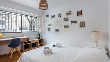 3 chambres, fer et planche Ă repasser, Wi-Fi, draps fournis