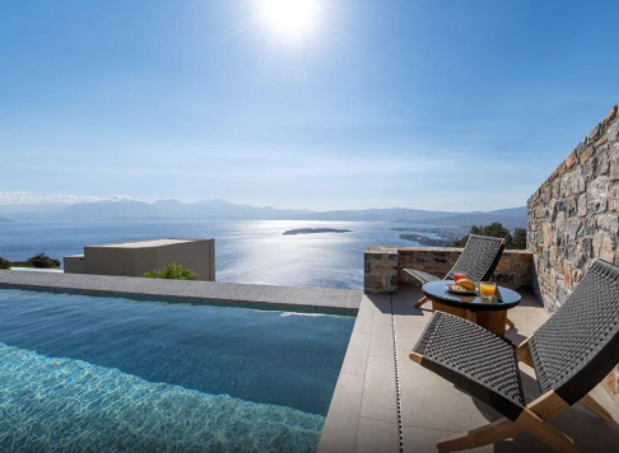 Una piscina climatizada