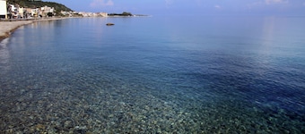Aunt's house-just a stone's throw from the sea