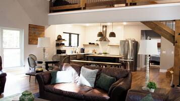 TV connectée, cheminée, jeux vidéo