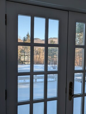 Interior - cozy home with mountain views. (Dorset)