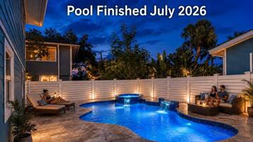 House, 1 King Bed with Sofa bed (Sand Dollar Suite) | Pool