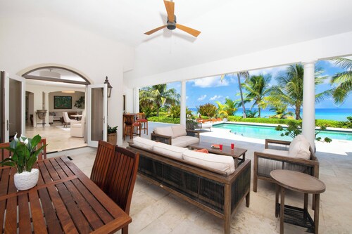 Villa Incanto: Ocean Estate w/Pool + Beach Access in West Bay