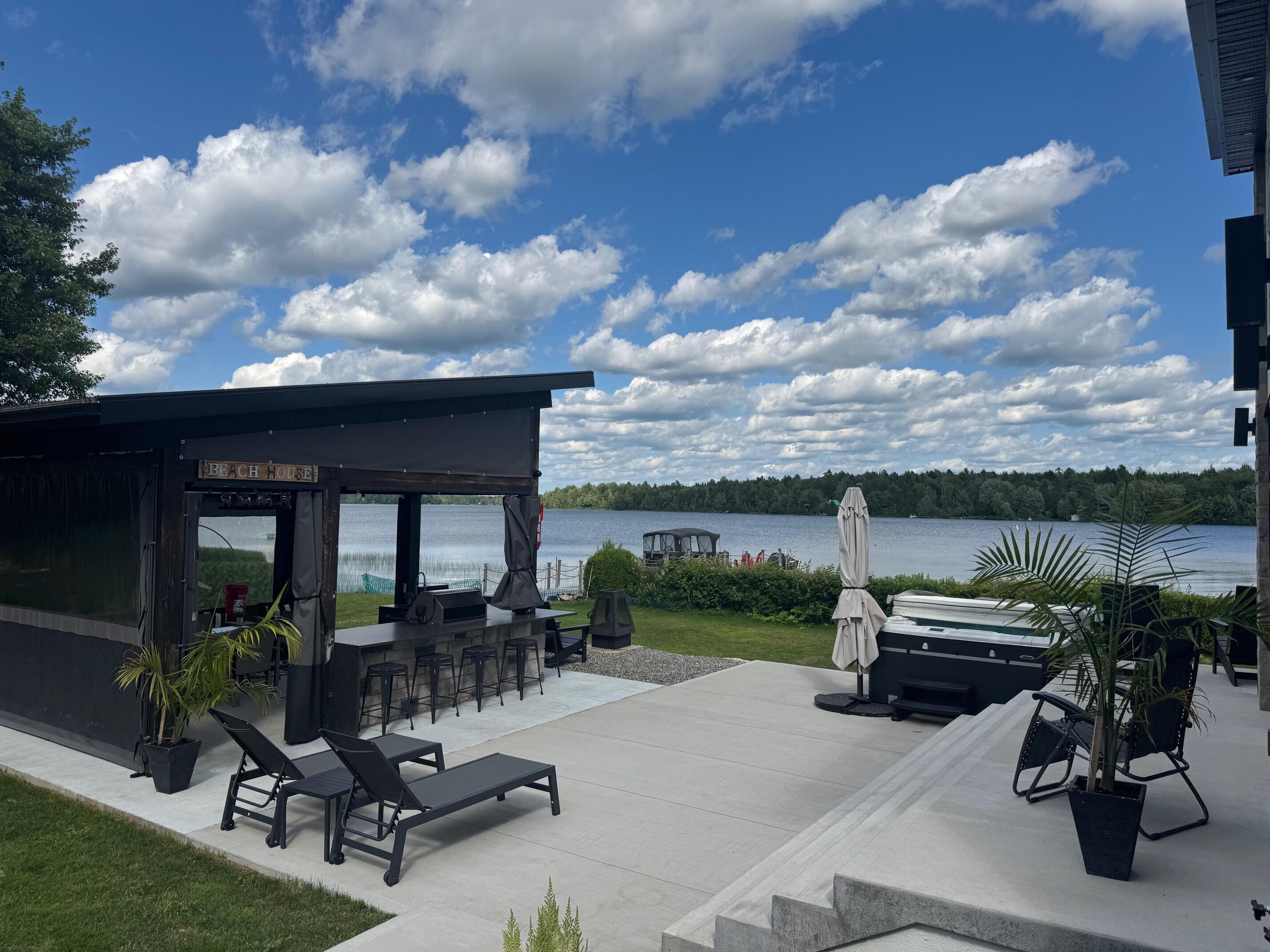 Enceinte de l’hébergement