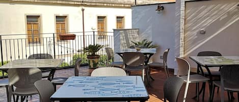 Restaurante al aire libre