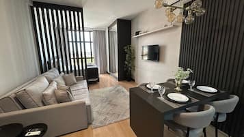 Apartamento básico | Área de estar