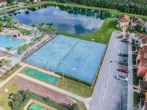 Sports court - 4BR Paradise Palms Townhome, Heated Pool (Kissimmee)