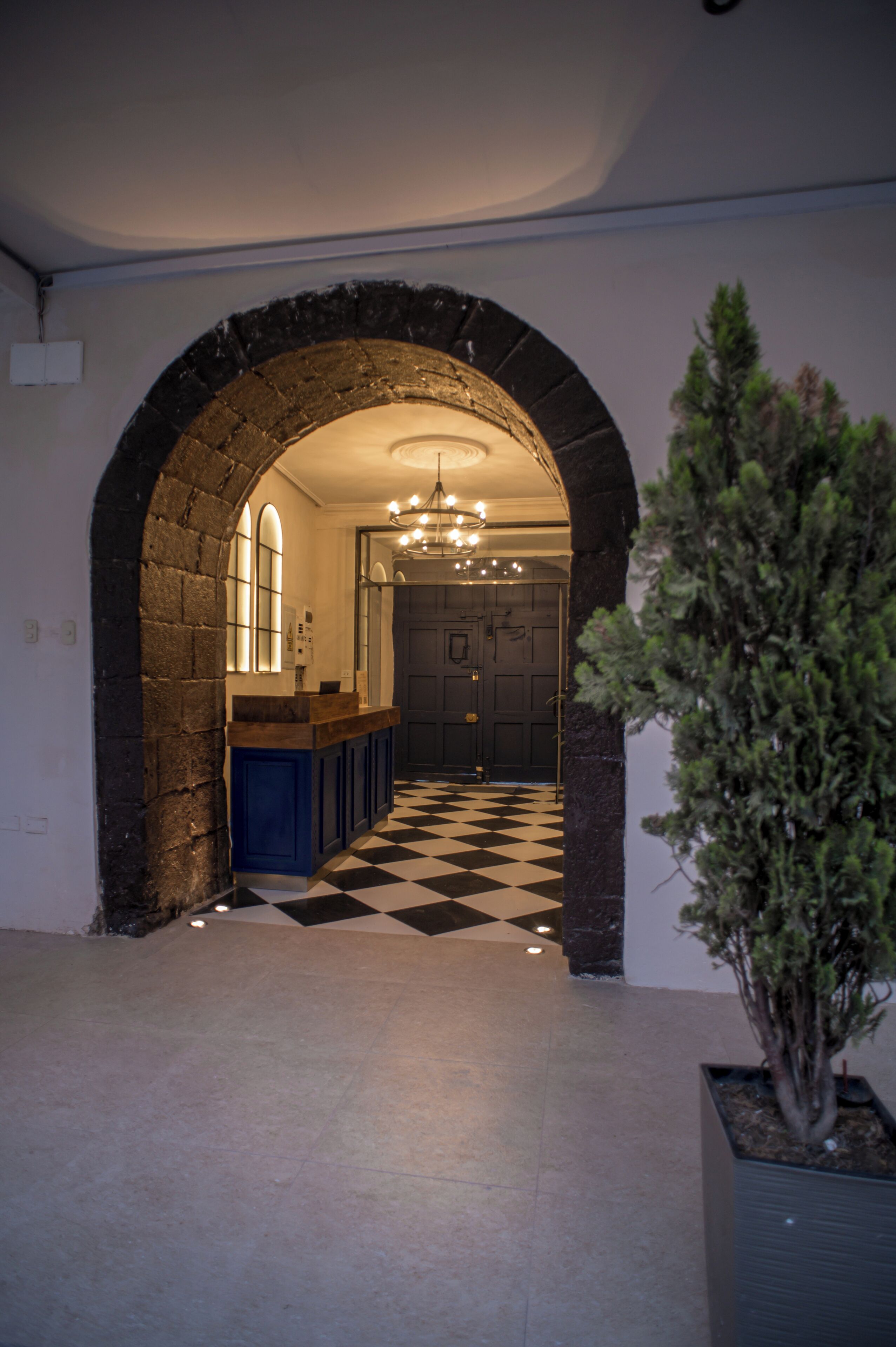 Fassade der Unterkunft